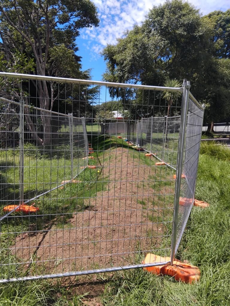 Civil Construction Fencing construction site