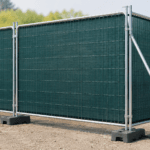 scrim on fence