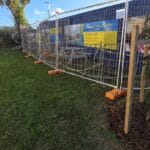 Temporary fencing
