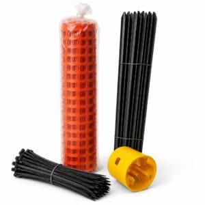Temporary Fencing Light Duty Mesh Pack – 150m