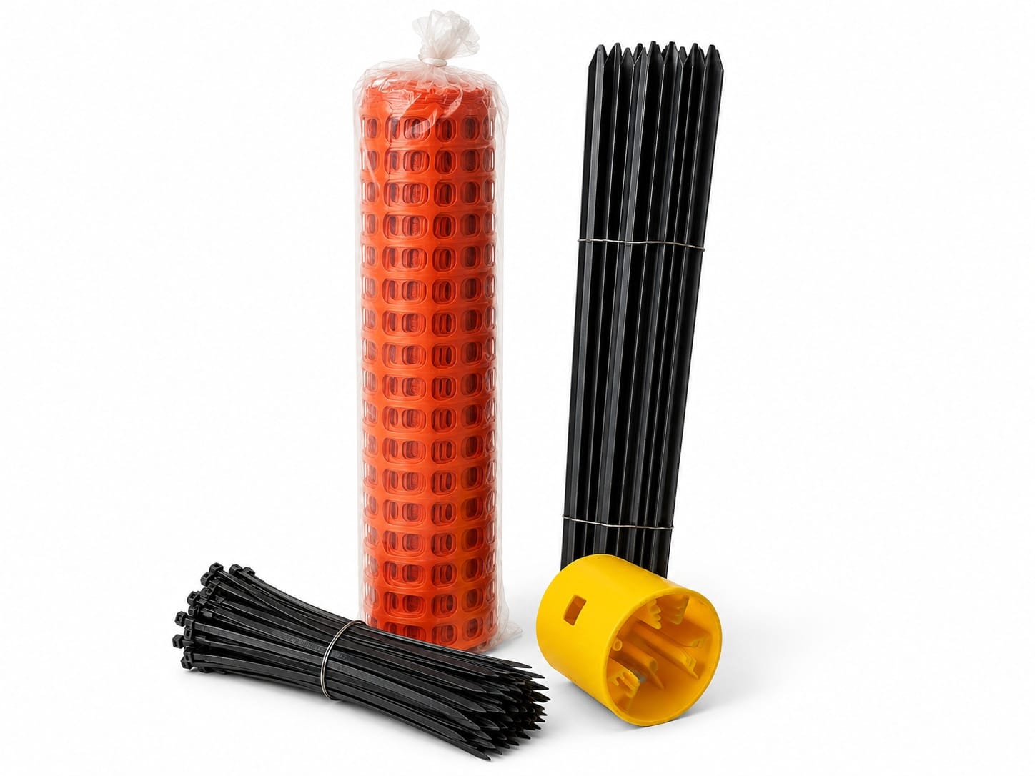 Temporary Fencing Light Duty Mesh Pack – 50m